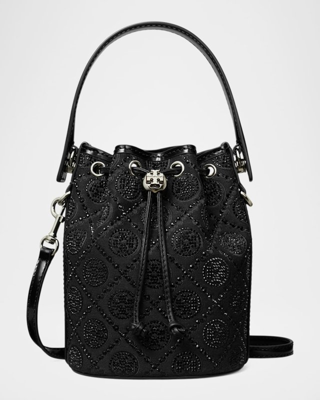 Mini T Monogram Hotfix Bucket Bag